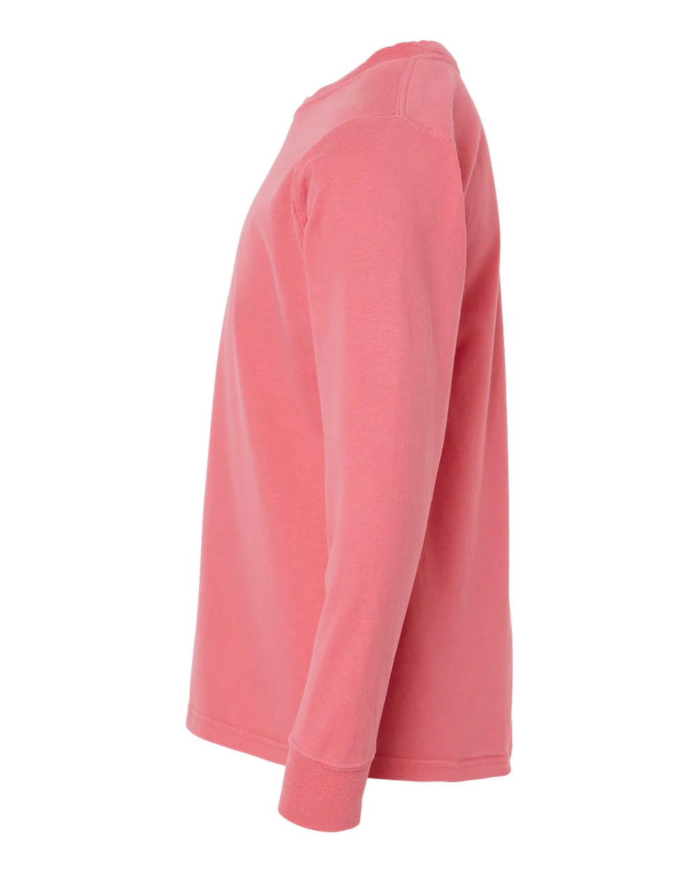 ComfortWash by Hanes-GDH275-Garment-Dyed Youth Long Sleeve T-Shirt - Image 2