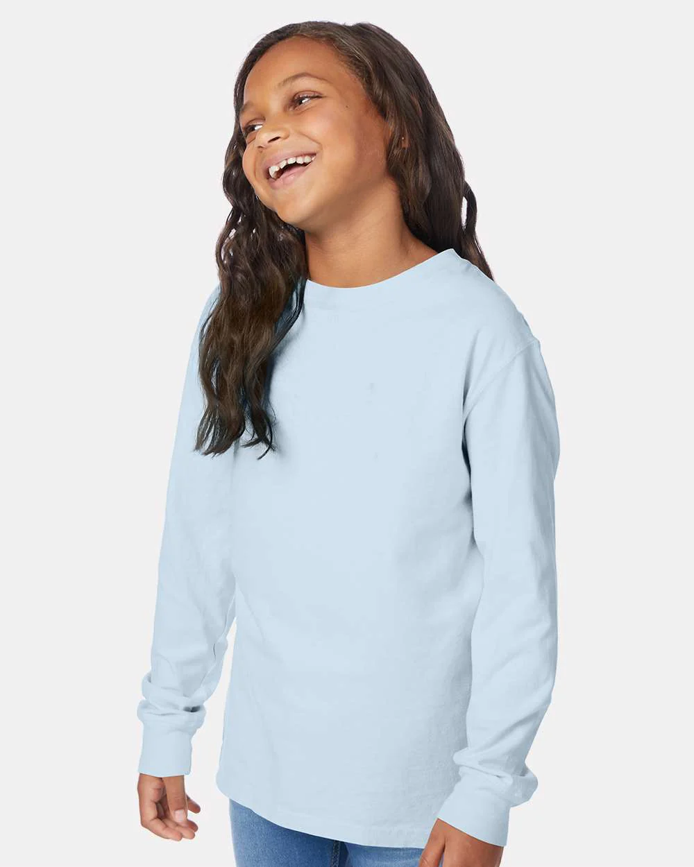 ComfortWash by Hanes-GDH275-Garment-Dyed Youth Long Sleeve T-Shirt - Image 33