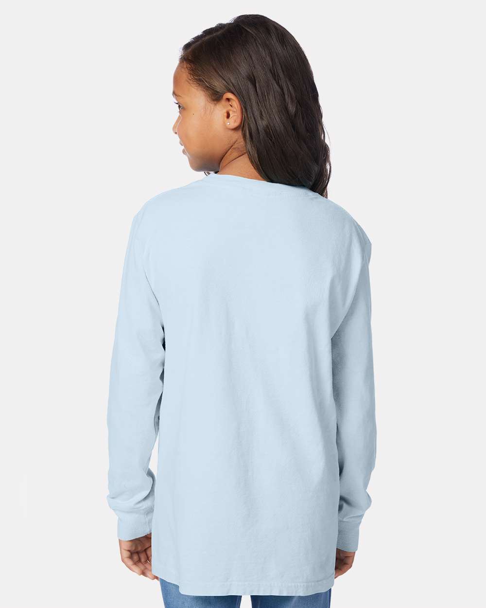 ComfortWash by Hanes-GDH275-Garment-Dyed Youth Long Sleeve T-Shirt - Image 34