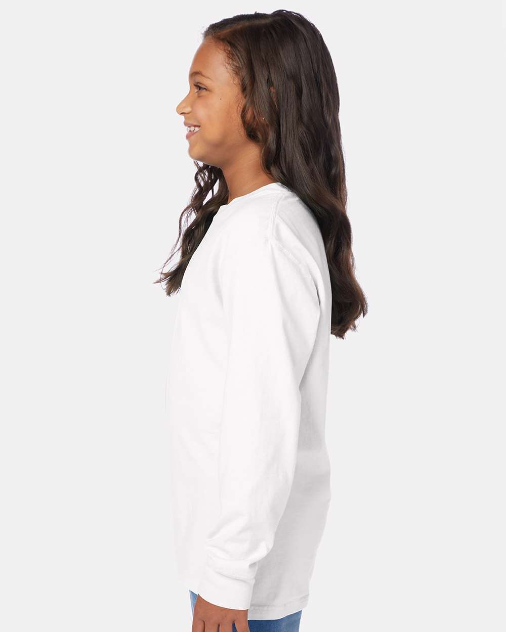 ComfortWash by Hanes-GDH275-Garment-Dyed Youth Long Sleeve T-Shirt - Image 41