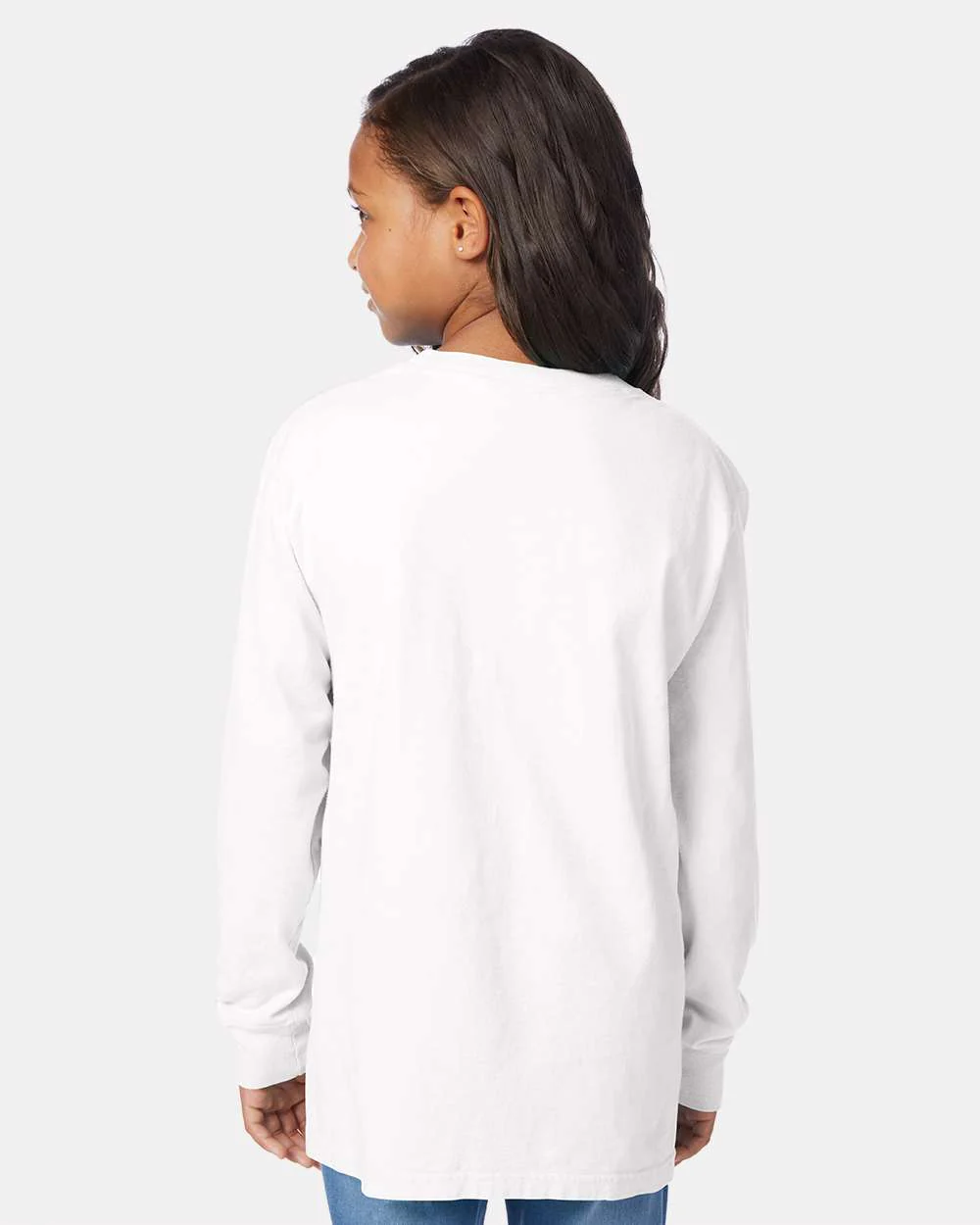 ComfortWash by Hanes-GDH275-Garment-Dyed Youth Long Sleeve T-Shirt - Image 42