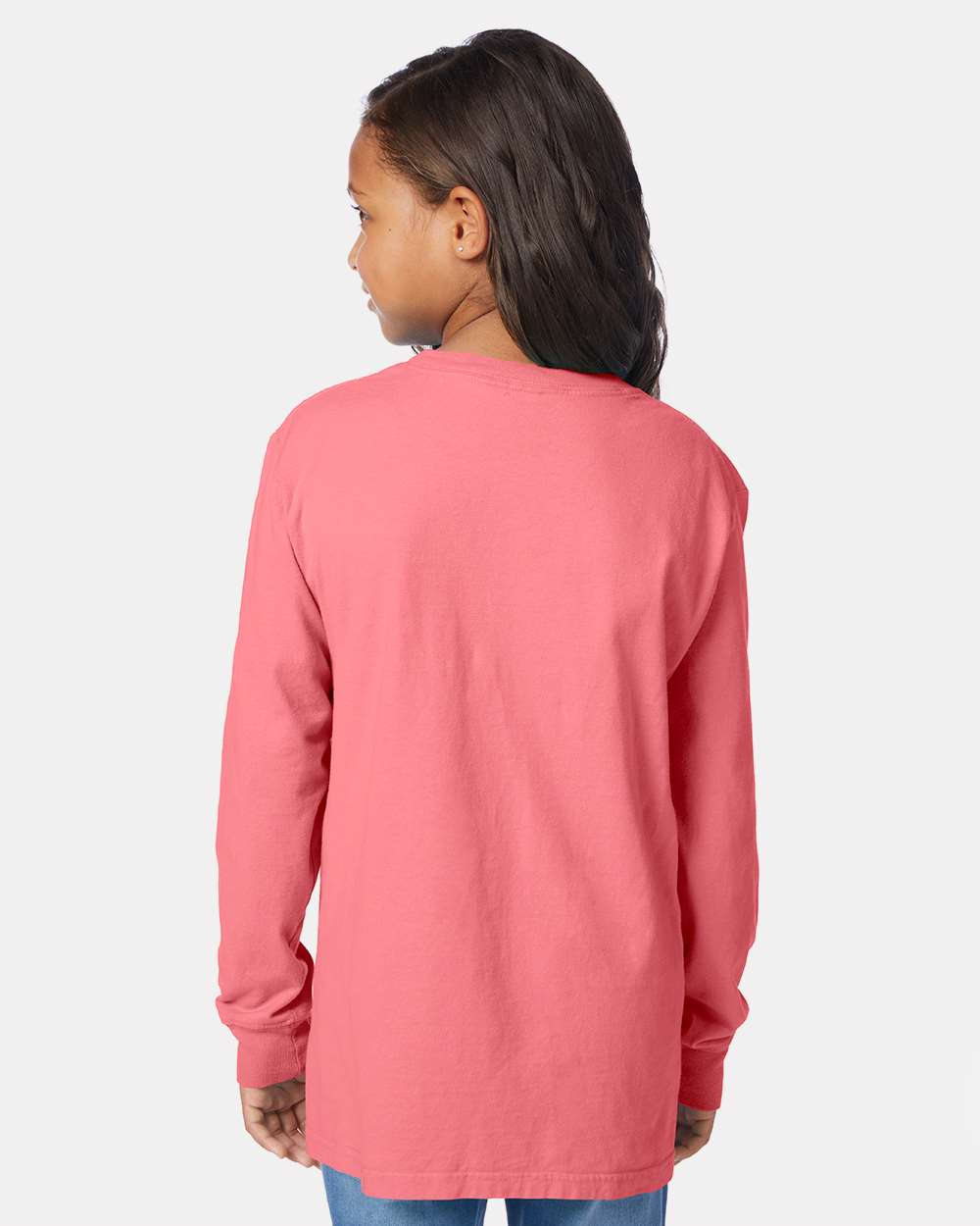 ComfortWash by Hanes-GDH275-Garment-Dyed Youth Long Sleeve T-Shirt - Image 47