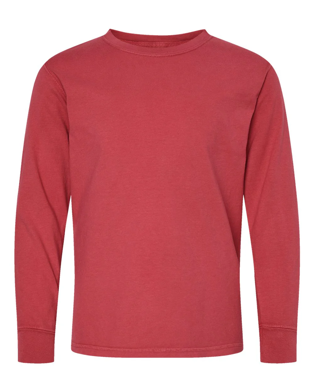 ComfortWash by Hanes-GDH275-Garment-Dyed Youth Long Sleeve T-Shirt - Image 5