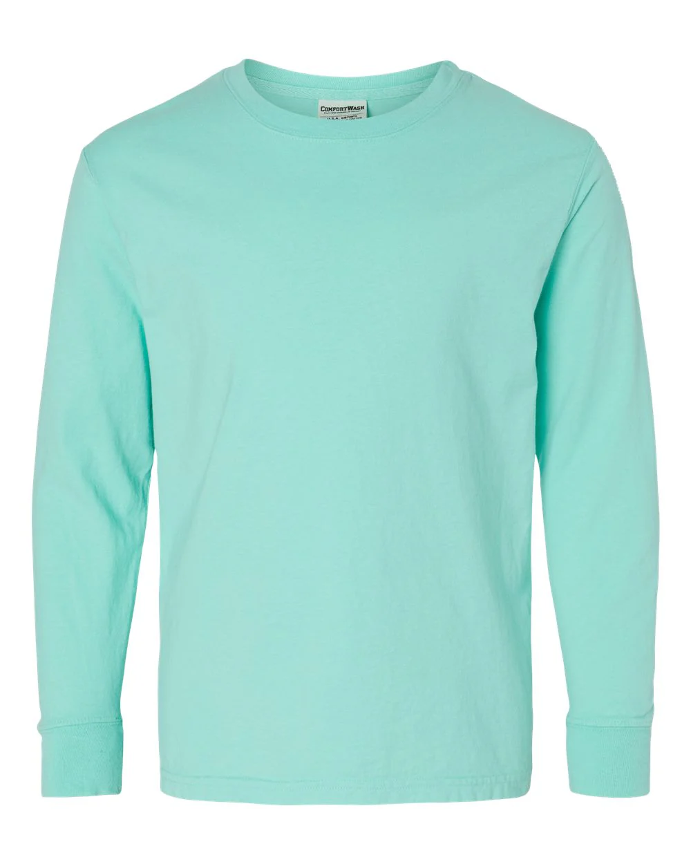 ComfortWash by Hanes-GDH275-Garment-Dyed Youth Long Sleeve T-Shirt - Image 61
