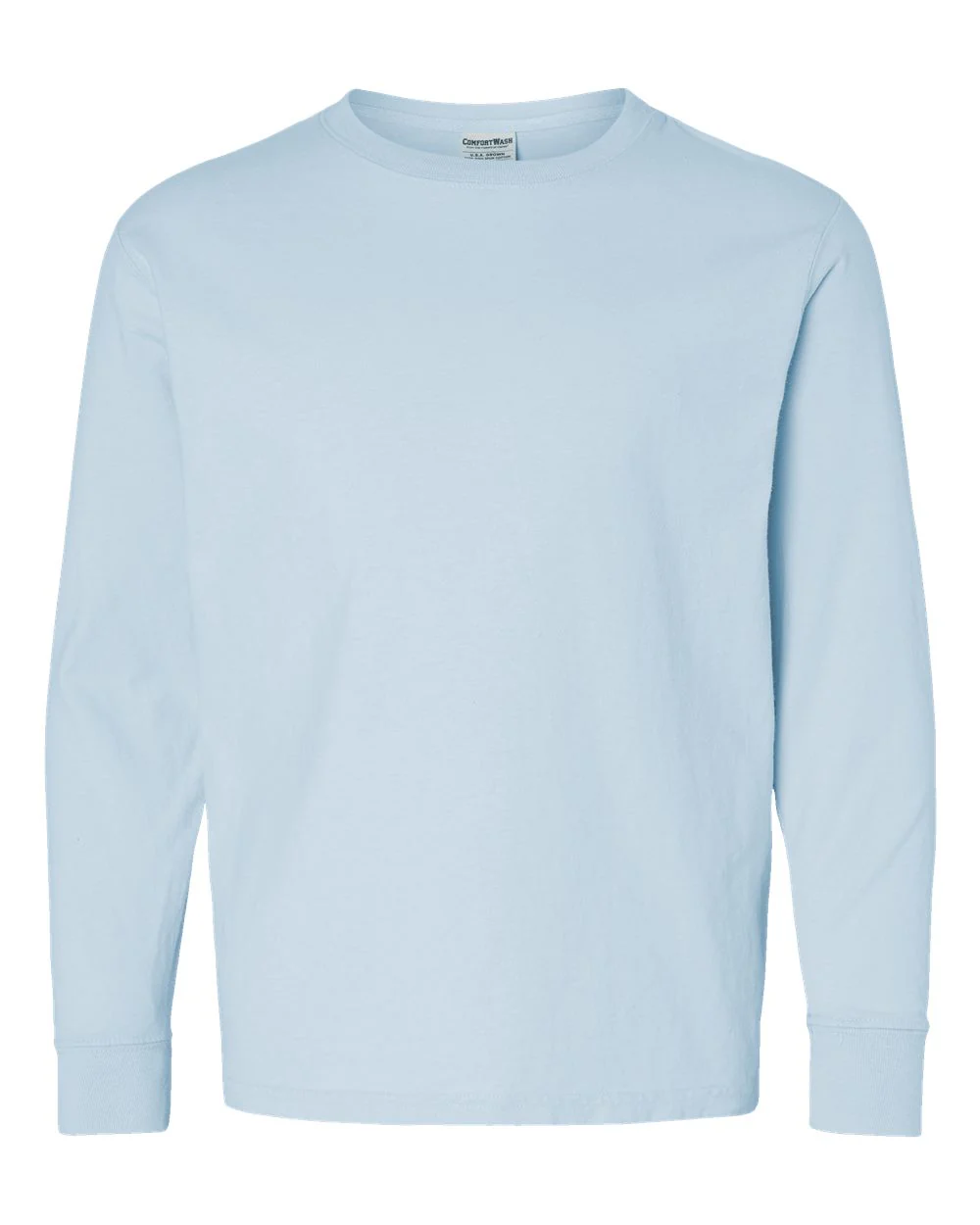 ComfortWash by Hanes-GDH275-Garment-Dyed Youth Long Sleeve T-Shirt - Image 71