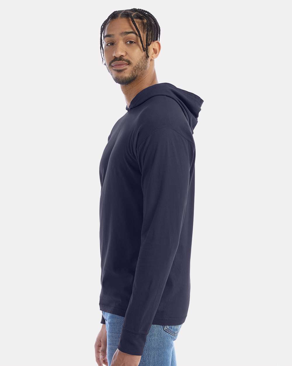 ComfortWash by Hanes-GDH280-Garment-Dyed Jersey Hooded Long Sleeve T-Shirt - Image 48