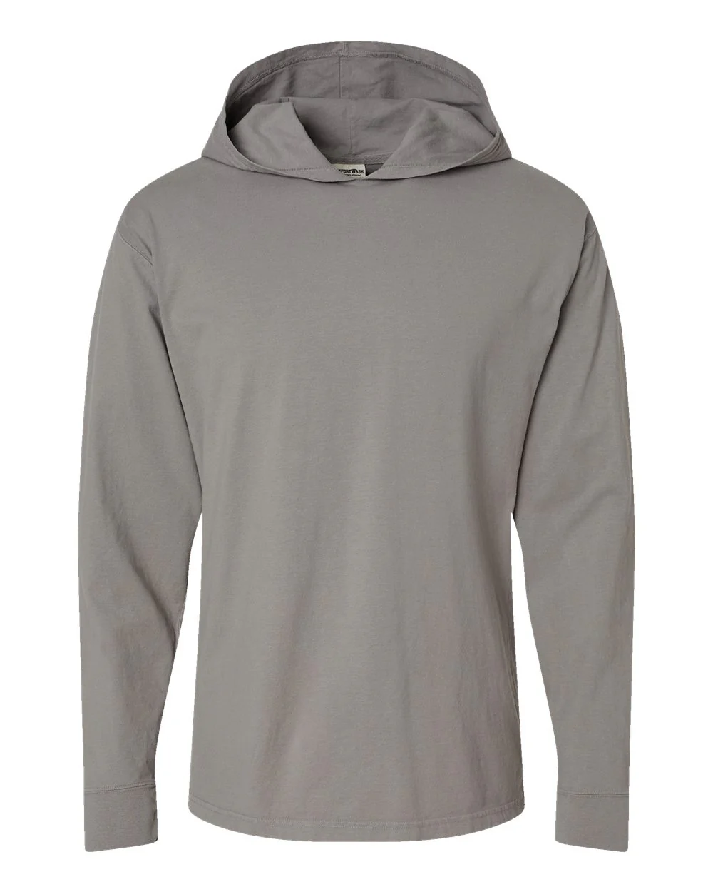 ComfortWash by Hanes-GDH280-Garment-Dyed Jersey Hooded Long Sleeve T-Shirt - Image 50