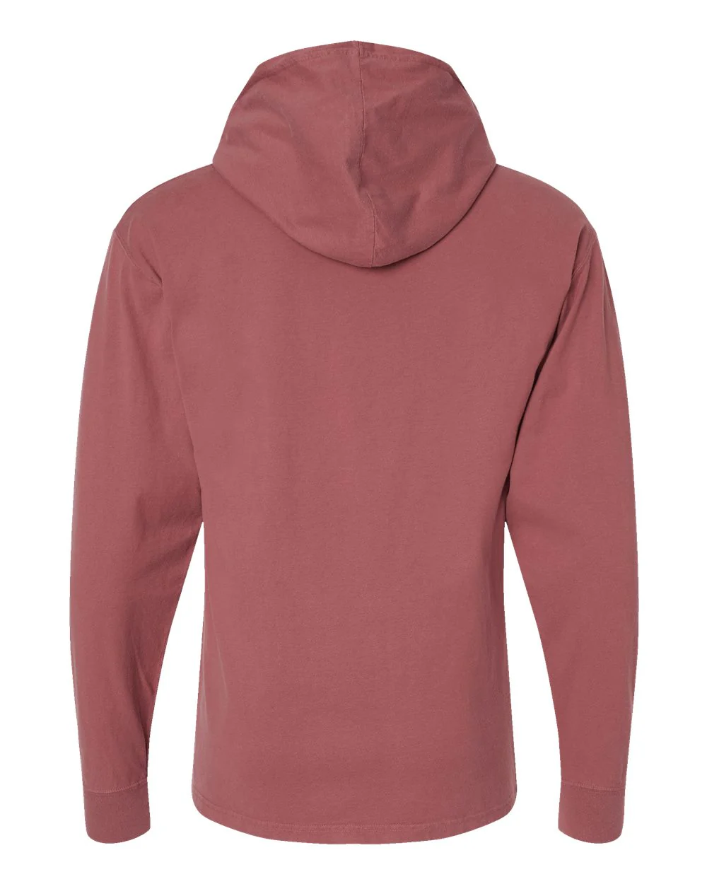 ComfortWash by Hanes-GDH280-Garment-Dyed Jersey Hooded Long Sleeve T-Shirt - Image 89