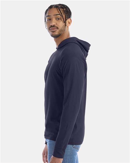ComfortWash by Hanes-GDH280-Garment-Dyed Jersey Hooded Long Sleeve T-Shirt - Image 95