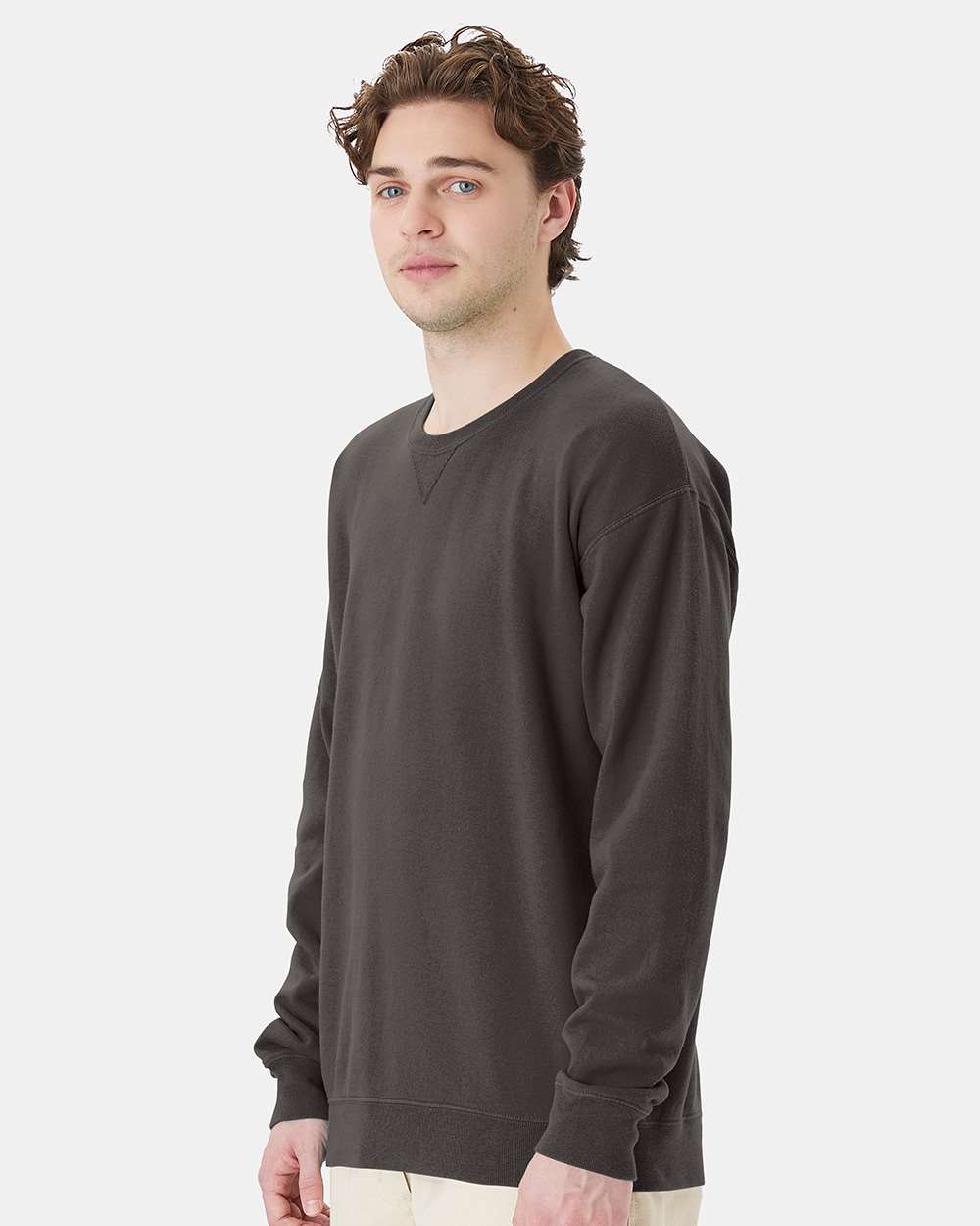 ComfortWash by Hanes-GDH400-Garment-Dyed Crewneck Sweatshirt - Image 105