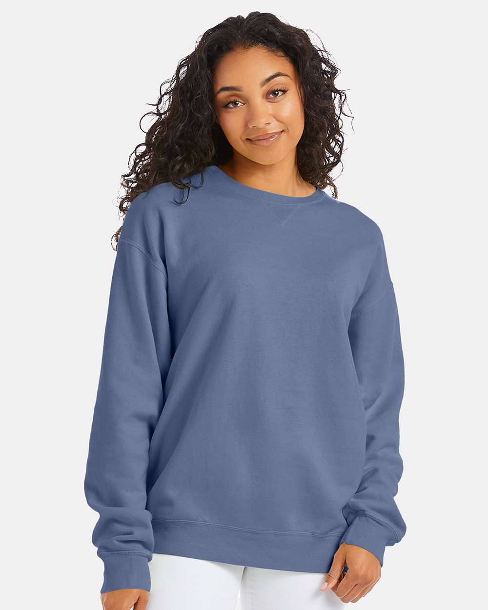 ComfortWash by Hanes-GDH400-Garment-Dyed Crewneck Sweatshirt - Image 122