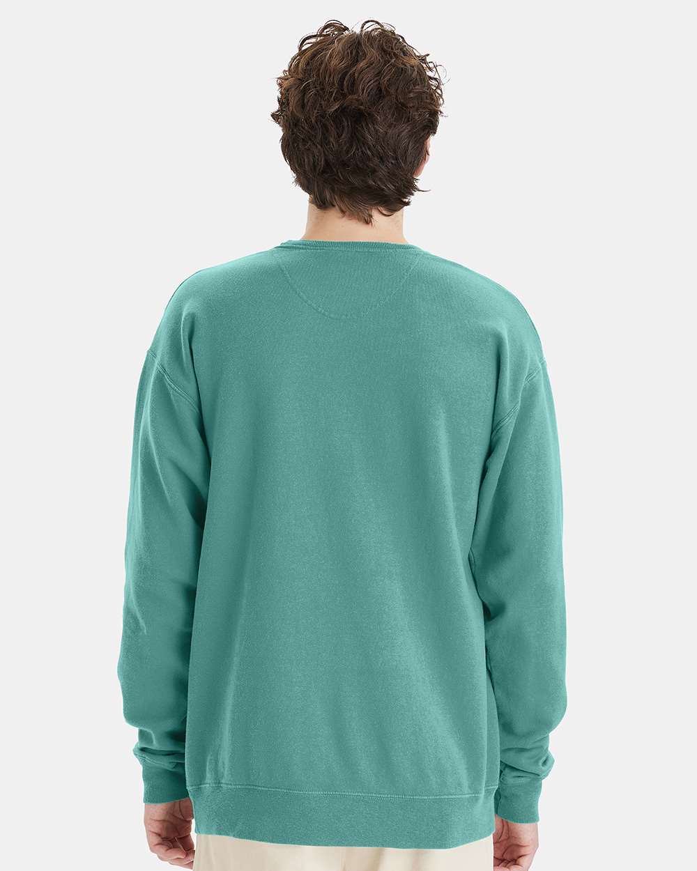 ComfortWash by Hanes-GDH400-Garment-Dyed Crewneck Sweatshirt - Image 136