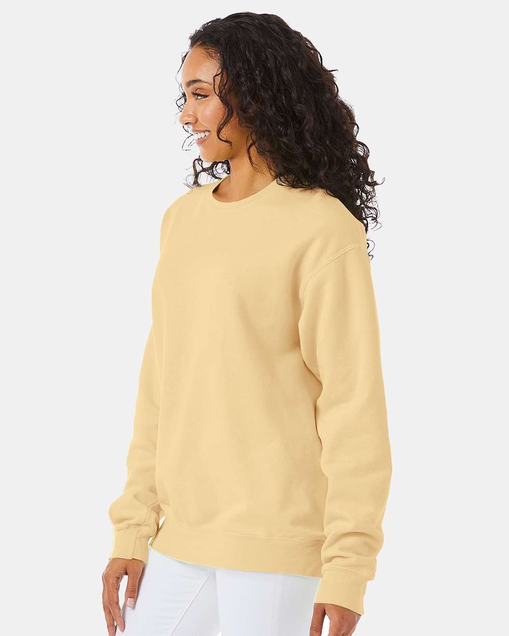 ComfortWash by Hanes-GDH400-Garment-Dyed Crewneck Sweatshirt - Image 141