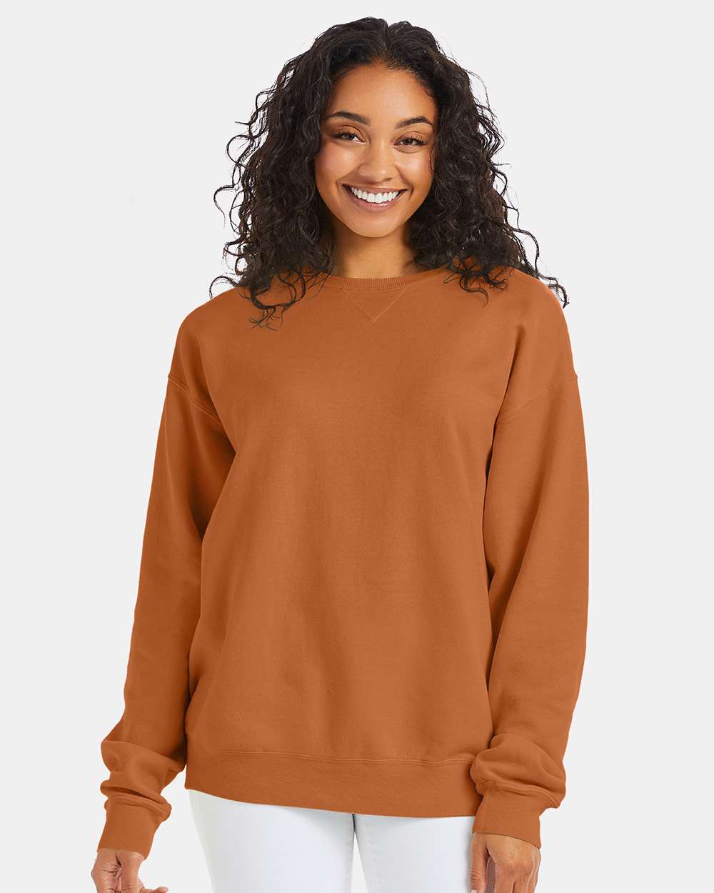 ComfortWash by Hanes-GDH400-Garment-Dyed Crewneck Sweatshirt - Image 146