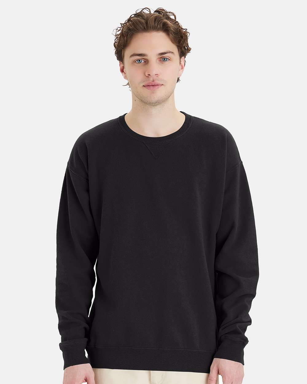 ComfortWash by Hanes-GDH400-Garment-Dyed Crewneck Sweatshirt - Image 17