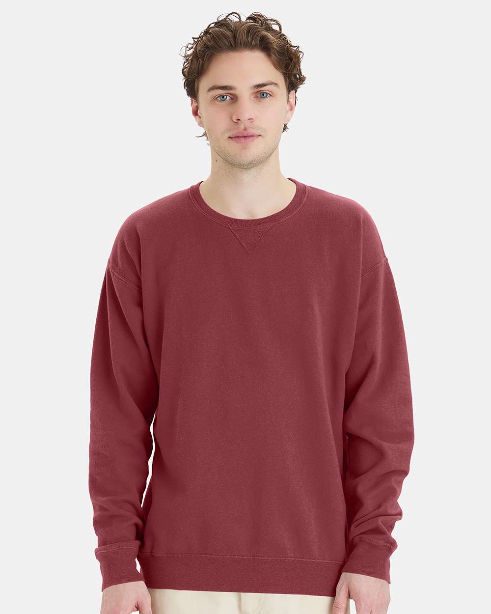 ComfortWash by Hanes-GDH400-Garment-Dyed Crewneck Sweatshirt - Image 23