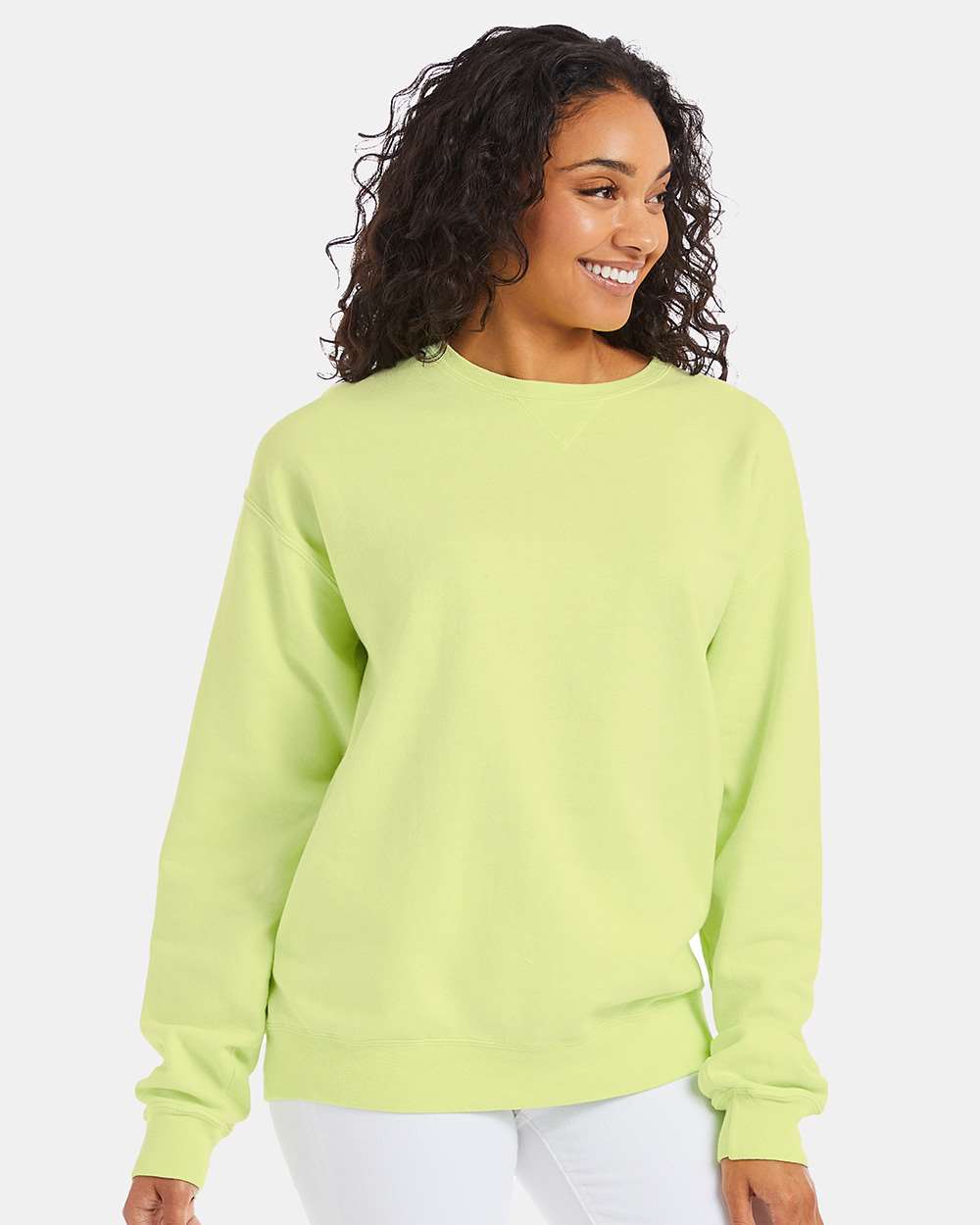 ComfortWash by Hanes-GDH400-Garment-Dyed Crewneck Sweatshirt - Image 29