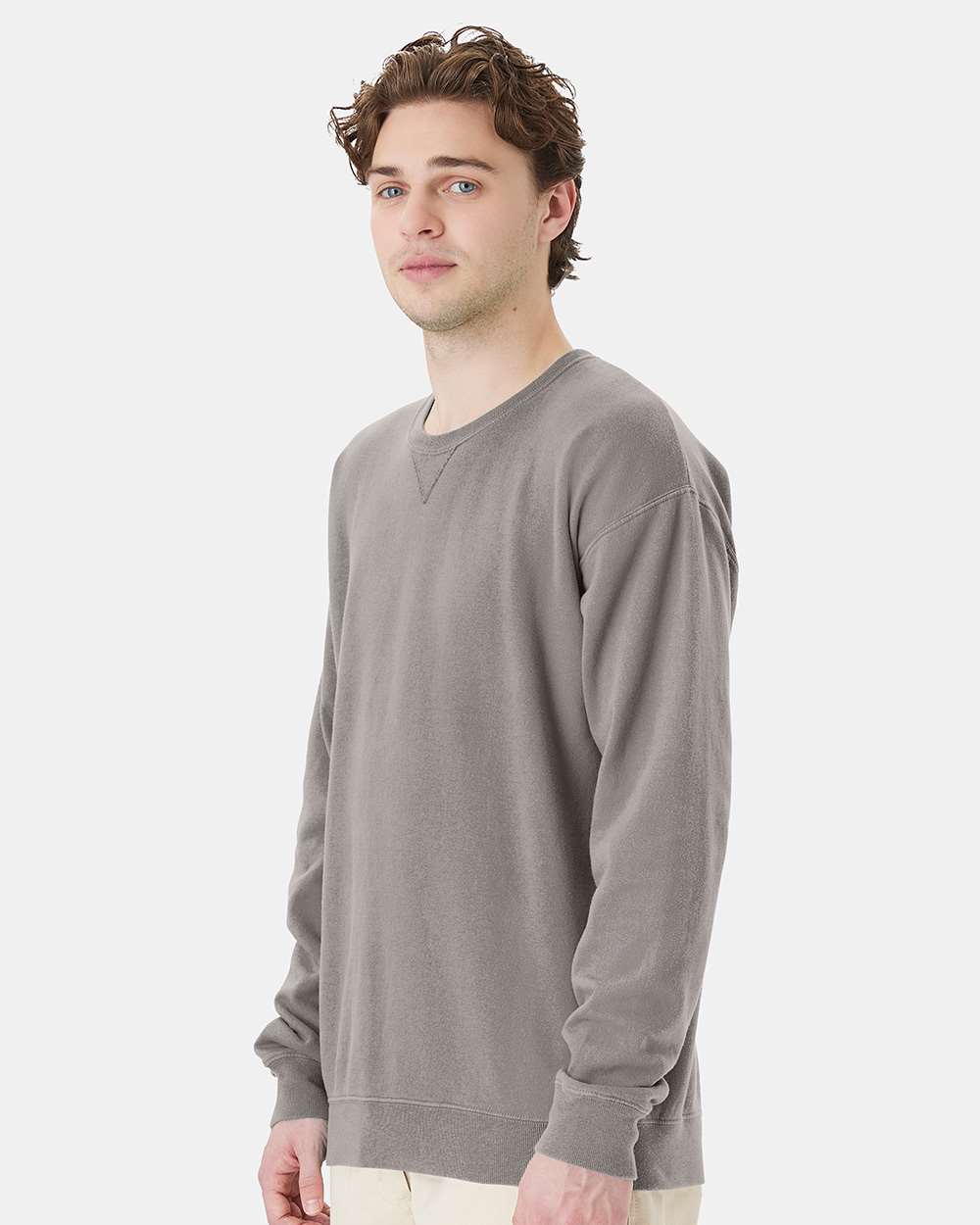 ComfortWash by Hanes-GDH400-Garment-Dyed Crewneck Sweatshirt - Image 36