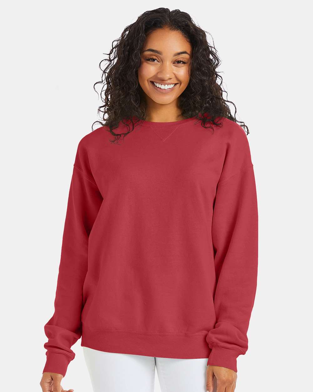 ComfortWash by Hanes-GDH400-Garment-Dyed Crewneck Sweatshirt - Image 44