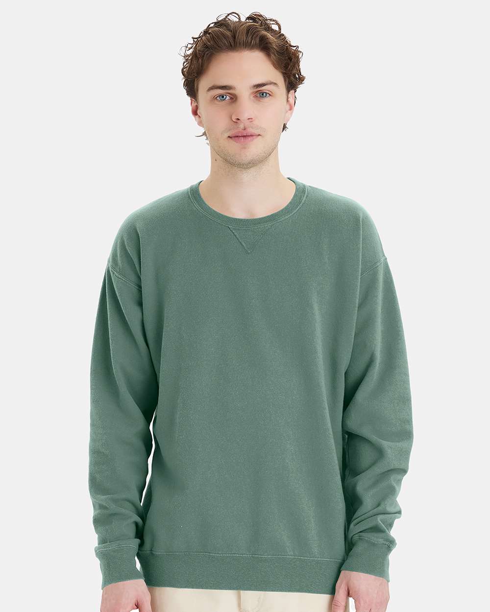 ComfortWash by Hanes-GDH400-Garment-Dyed Crewneck Sweatshirt - Image 50