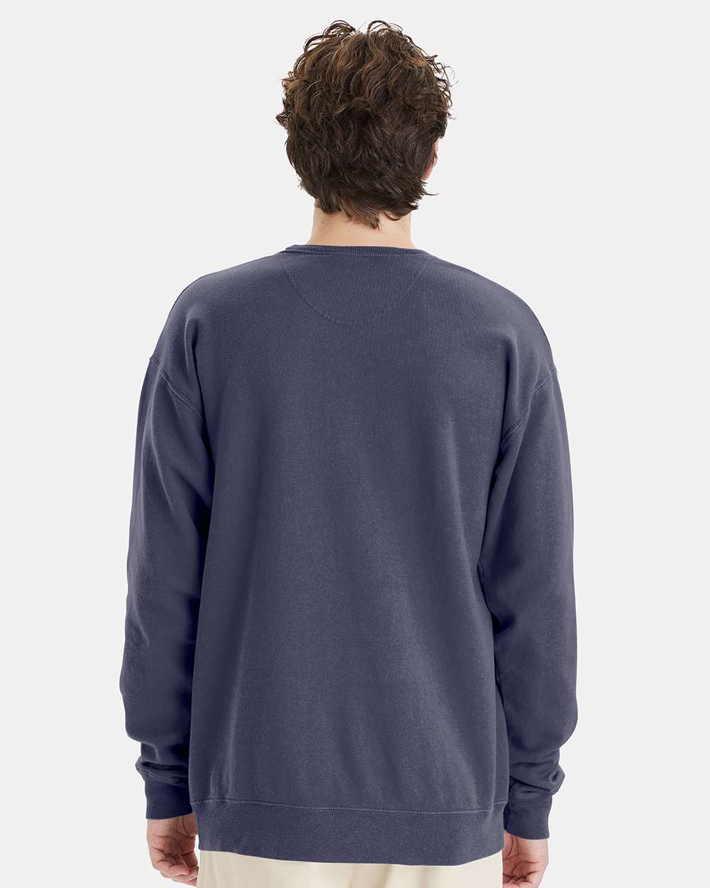 ComfortWash by Hanes-GDH400-Garment-Dyed Crewneck Sweatshirt - Image 6