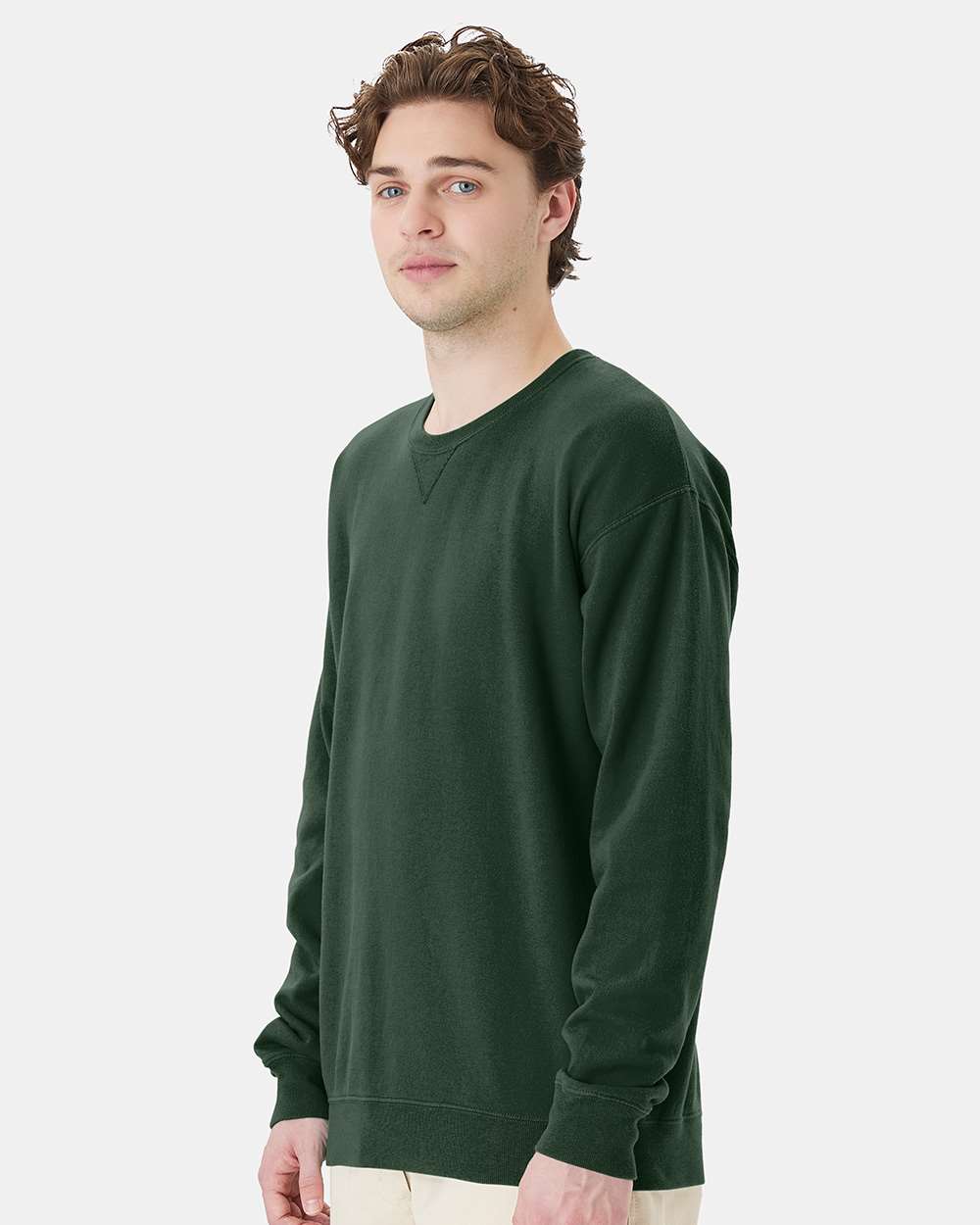 ComfortWash by Hanes-GDH400-Garment-Dyed Crewneck Sweatshirt - Image 63