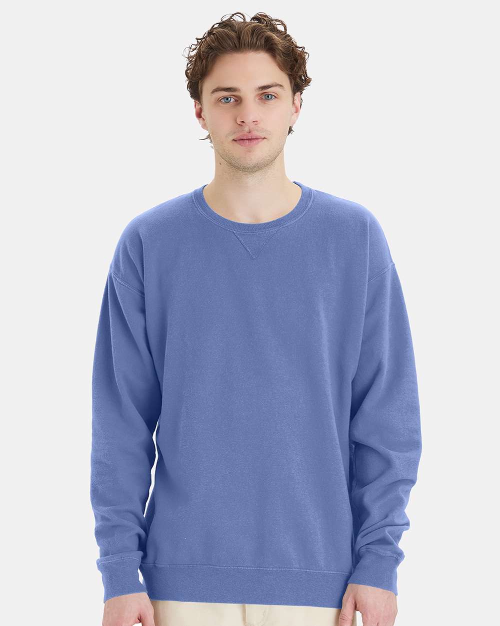 ComfortWash by Hanes-GDH400-Garment-Dyed Crewneck Sweatshirt - Image 68