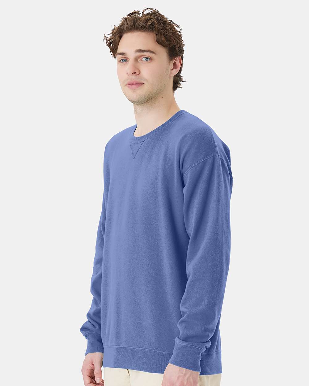 ComfortWash by Hanes-GDH400-Garment-Dyed Crewneck Sweatshirt - Image 69