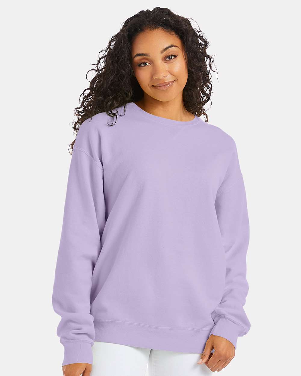 ComfortWash by Hanes-GDH400-Garment-Dyed Crewneck Sweatshirt - Image 74