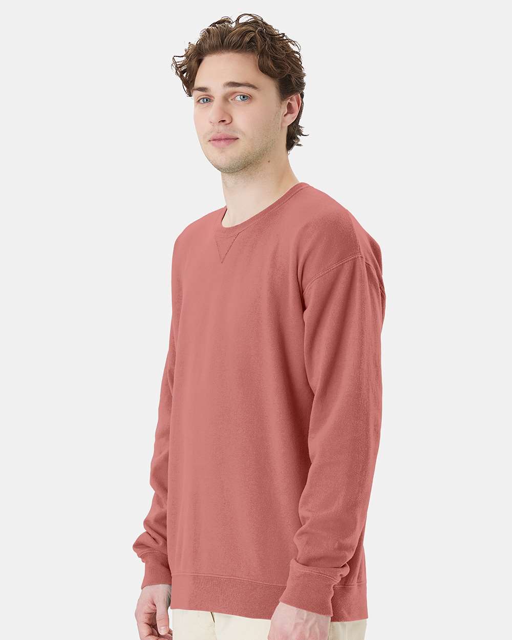 ComfortWash by Hanes-GDH400-Garment-Dyed Crewneck Sweatshirt - Image 87