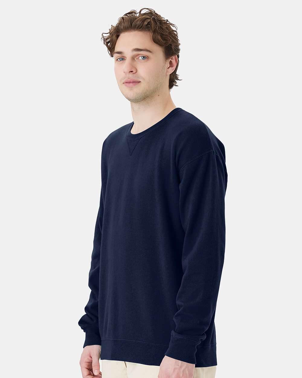 ComfortWash by Hanes-GDH400-Garment-Dyed Crewneck Sweatshirt - Image 99