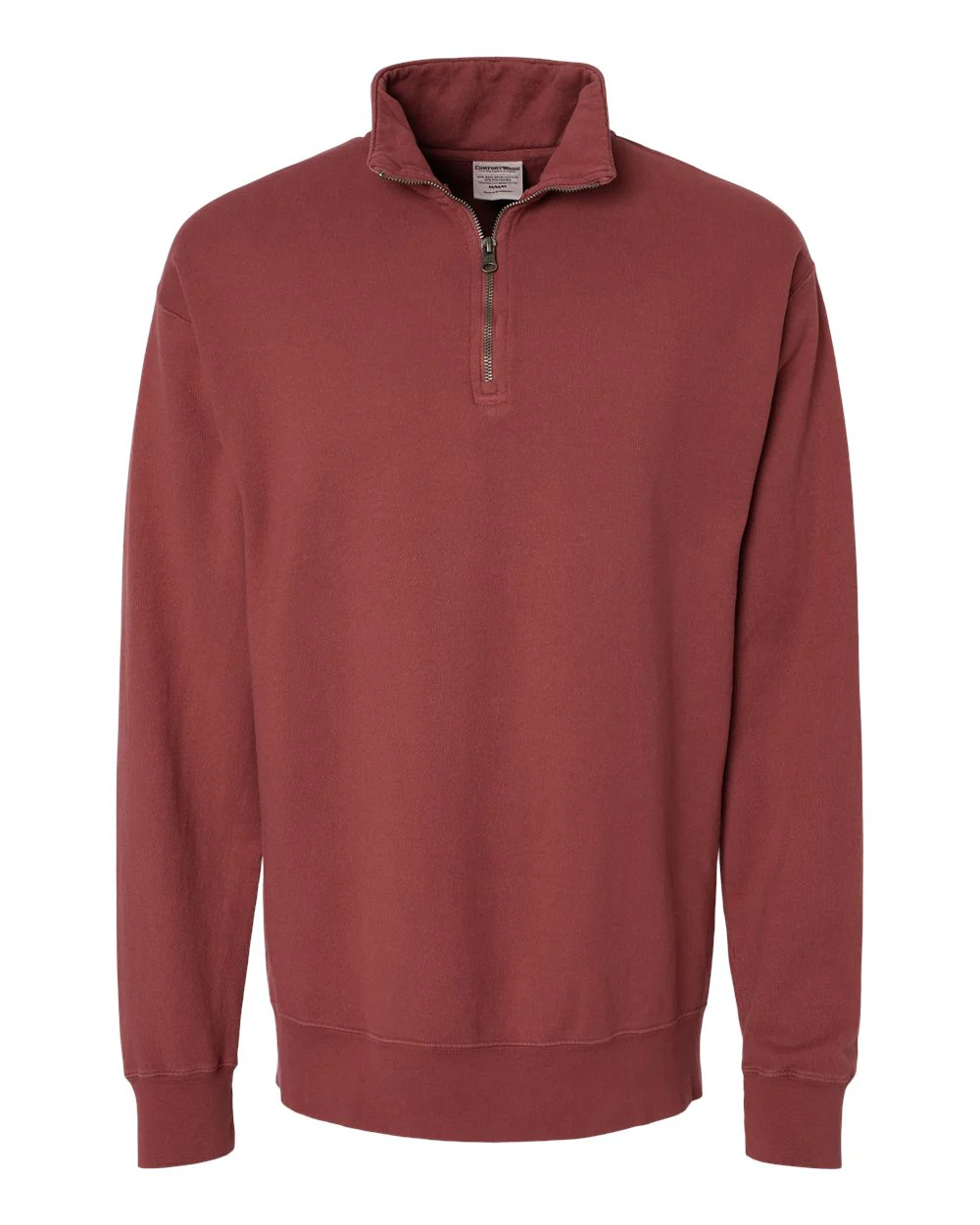 ComfortWash by Hanes-GDH425-Garment-Dyed Quarter-Zip Sweatshirt - Image 8