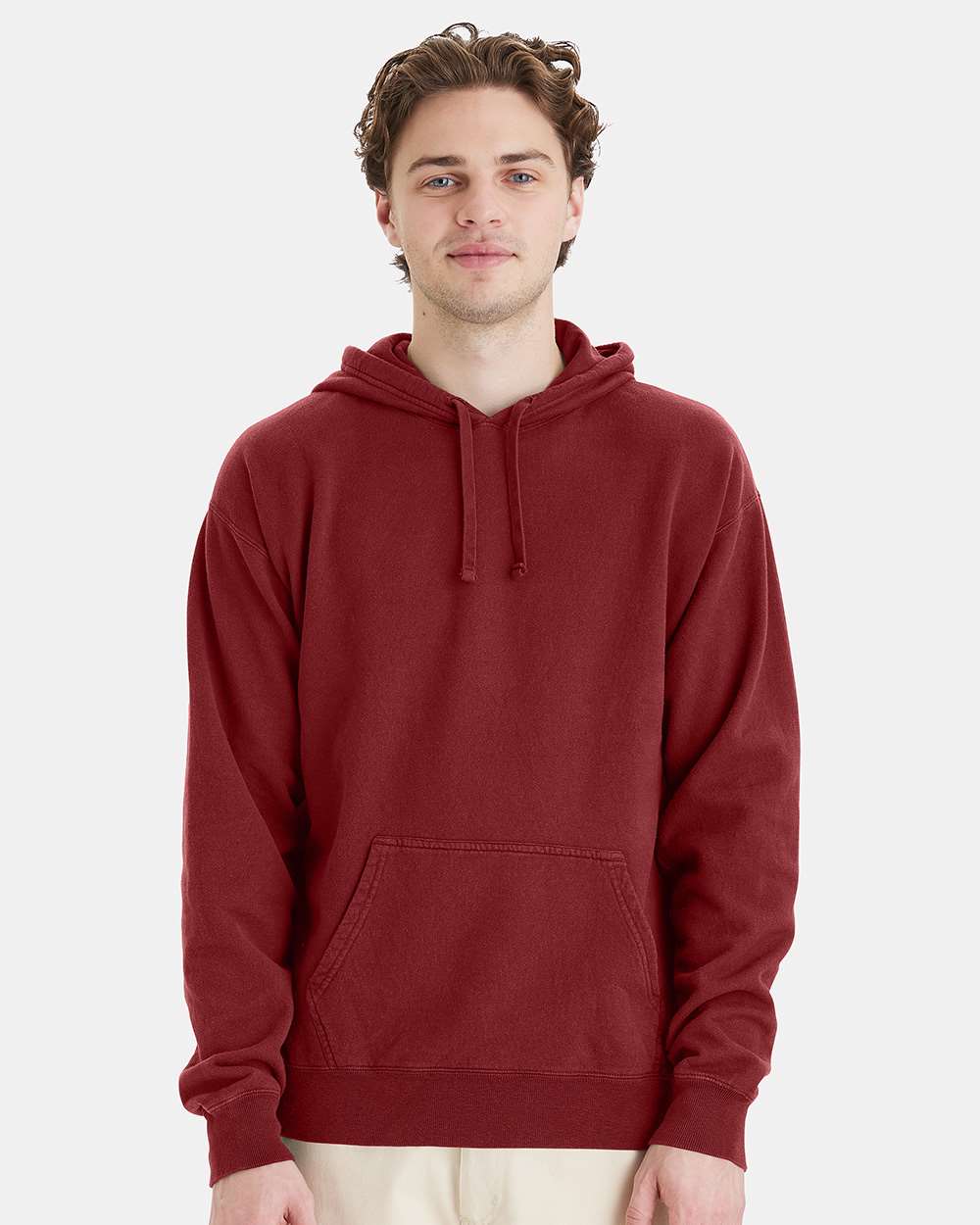 ComfortWash by Hanes-GDH450-Garment-Dyed Hooded Sweatshirt - Image 15