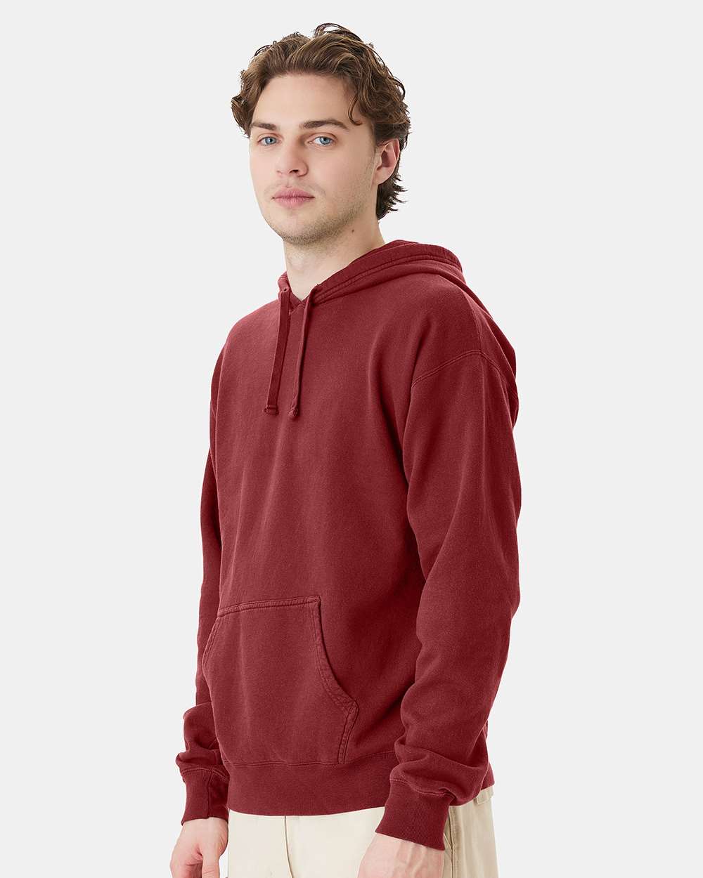 ComfortWash by Hanes-GDH450-Garment-Dyed Hooded Sweatshirt - Image 16