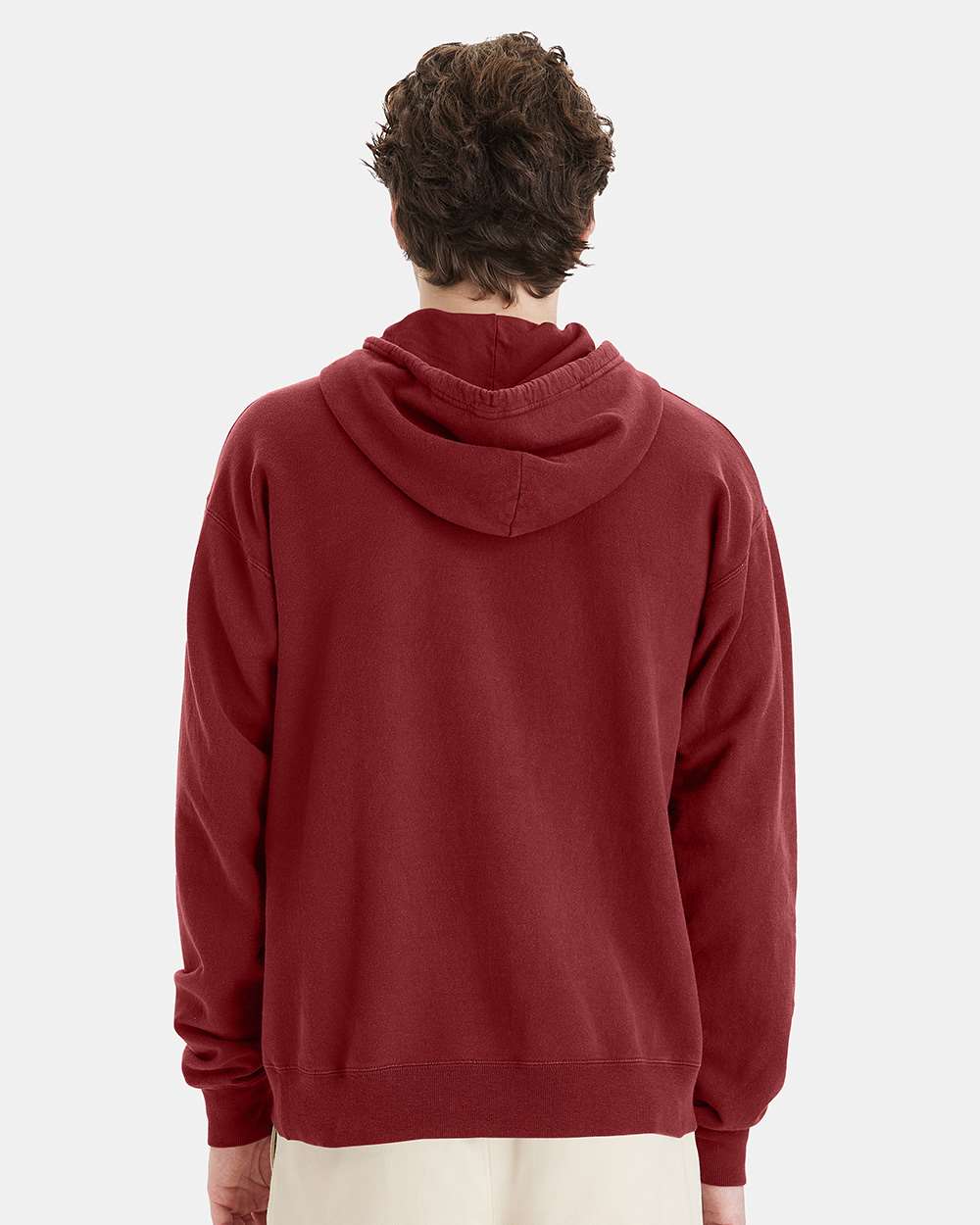 ComfortWash by Hanes-GDH450-Garment-Dyed Hooded Sweatshirt - Image 17