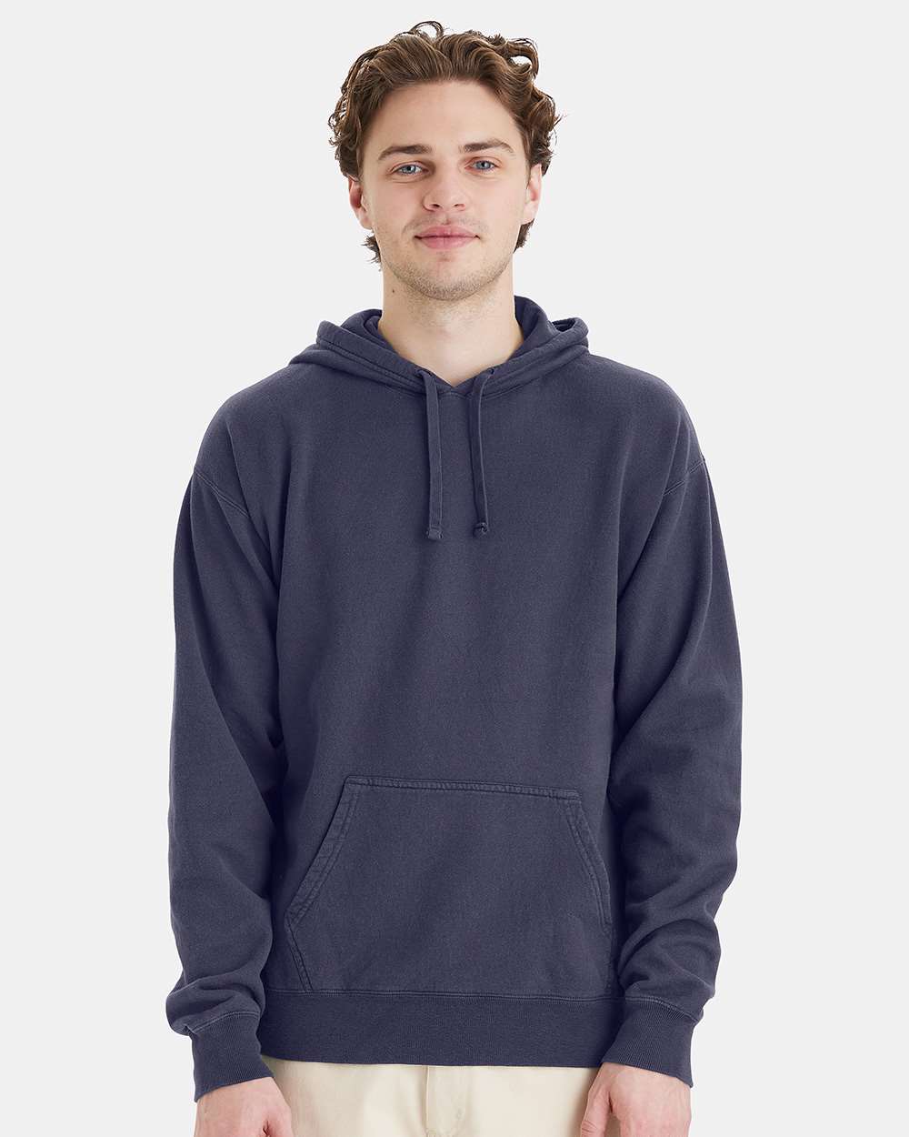 ComfortWash by Hanes-GDH450-Garment-Dyed Hooded Sweatshirt - Image 4