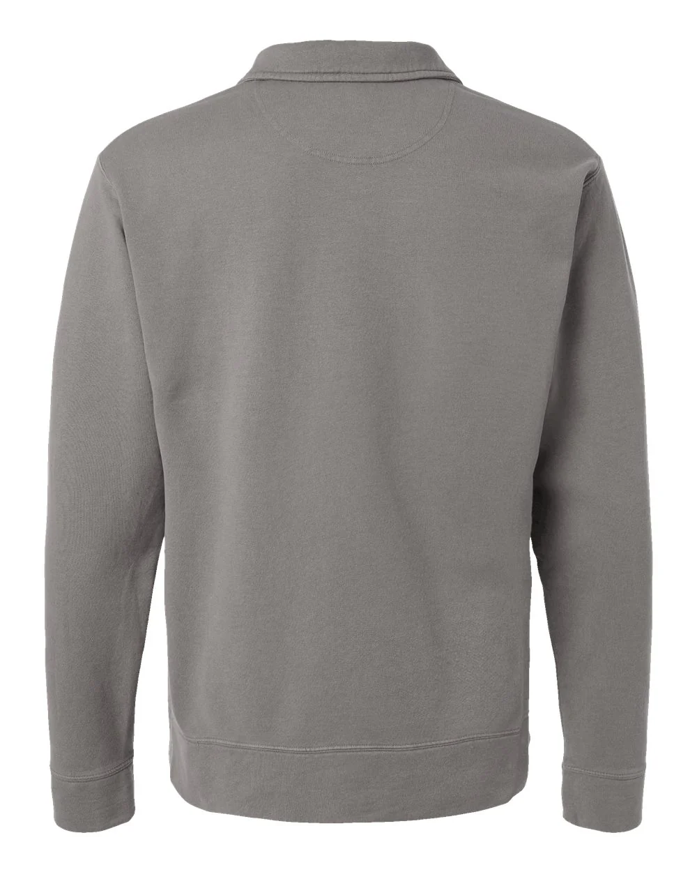ComfortWash by Hanes-GDH490-Garment-Dyed Polo Collar Sweatshirt - Image 6