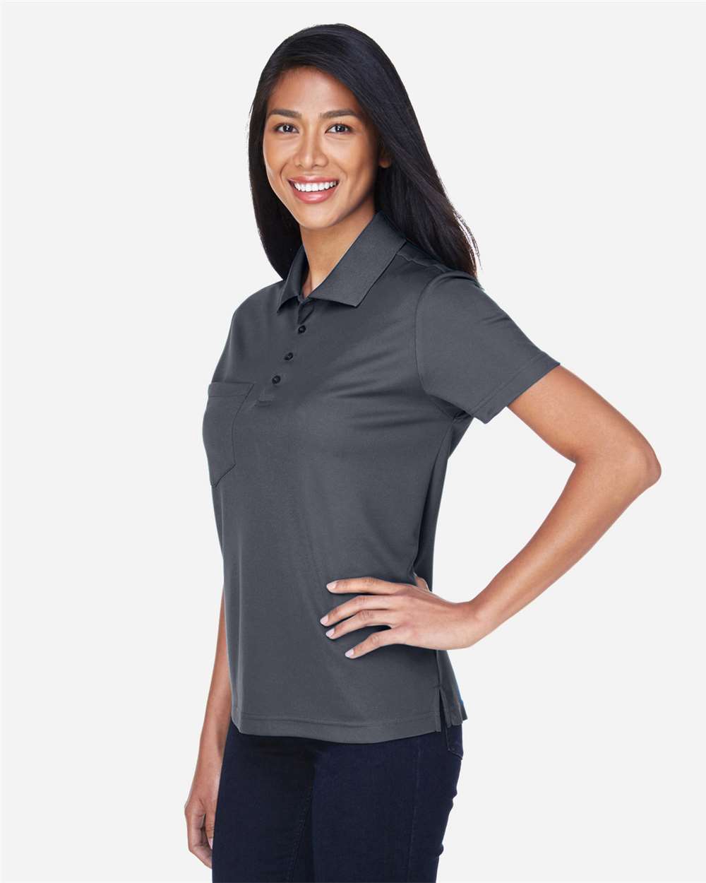 CORE365-78181P-Women's Origin Performance Piqué Polo with Pocket - Image 15