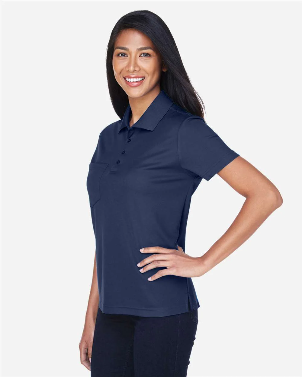 CORE365-78181P-Women's Origin Performance Piqué Polo with Pocket - Image 20