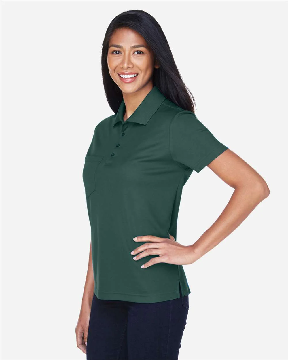 CORE365-78181P-Women's Origin Performance Piqué Polo with Pocket - Image 30