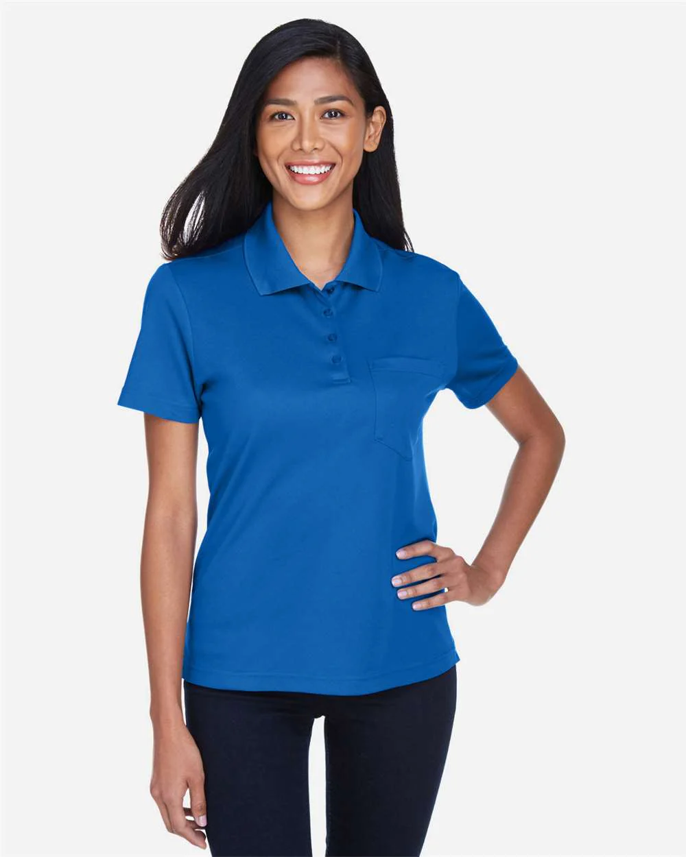 CORE365-78181P-Women's Origin Performance Piqué Polo with Pocket - Image 39