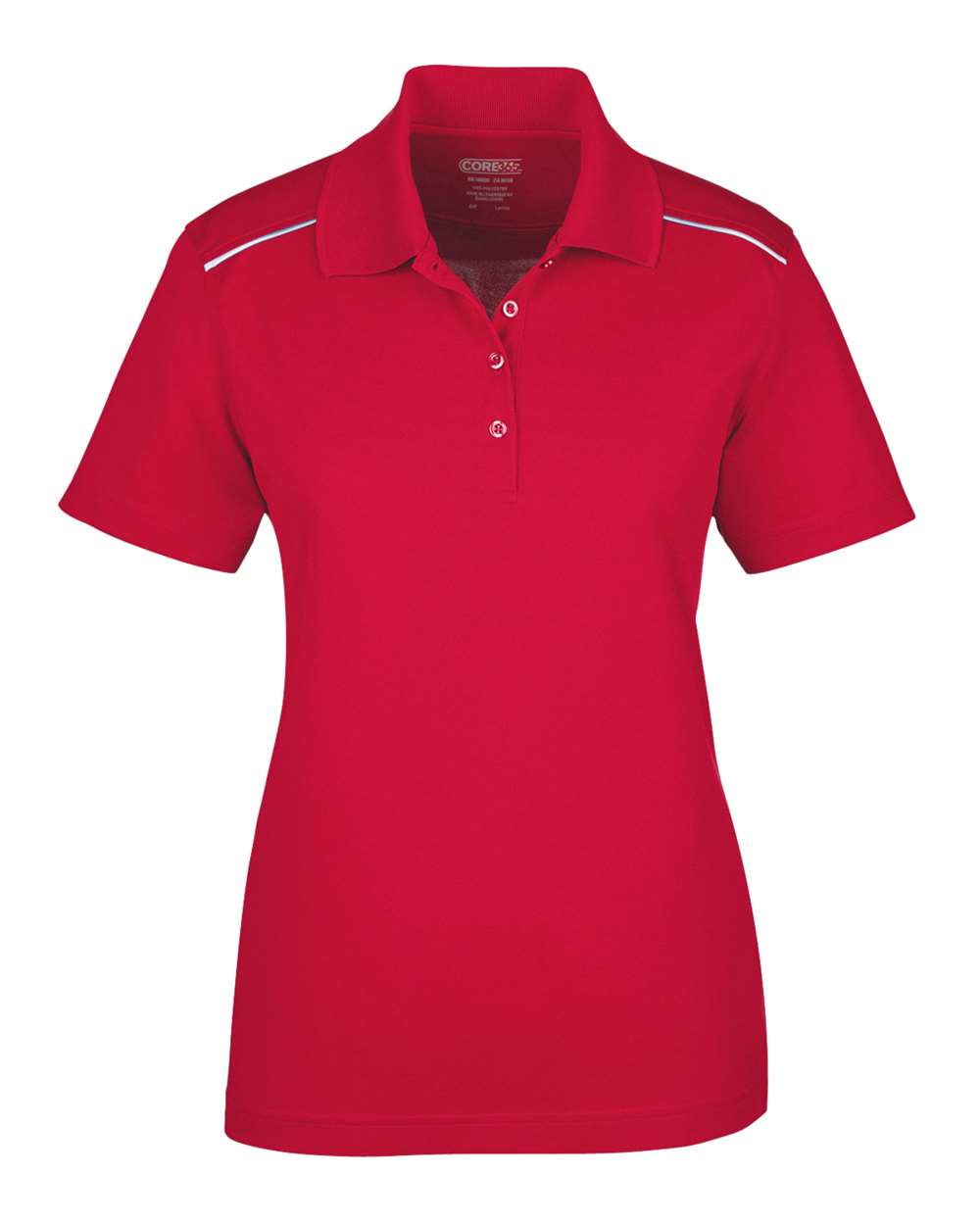 CORE365-78181R-Women's Radiant Performance Piqué Polo with Reflective Piping - Image 10