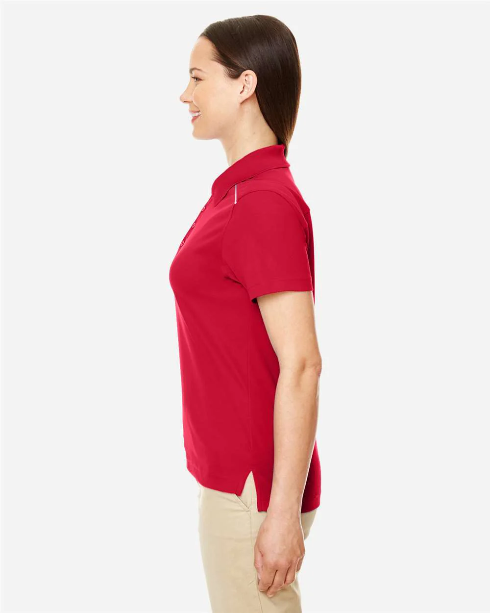 CORE365-78181R-Women's Radiant Performance Piqué Polo with Reflective Piping - Image 12