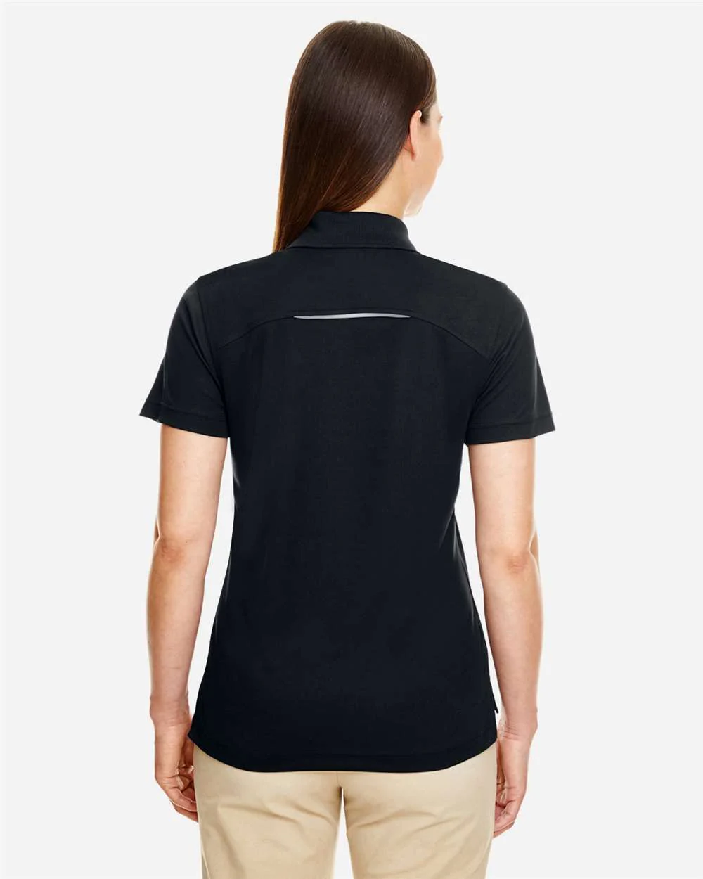 CORE365-78181R-Women's Radiant Performance Piqué Polo with Reflective Piping - Image 4
