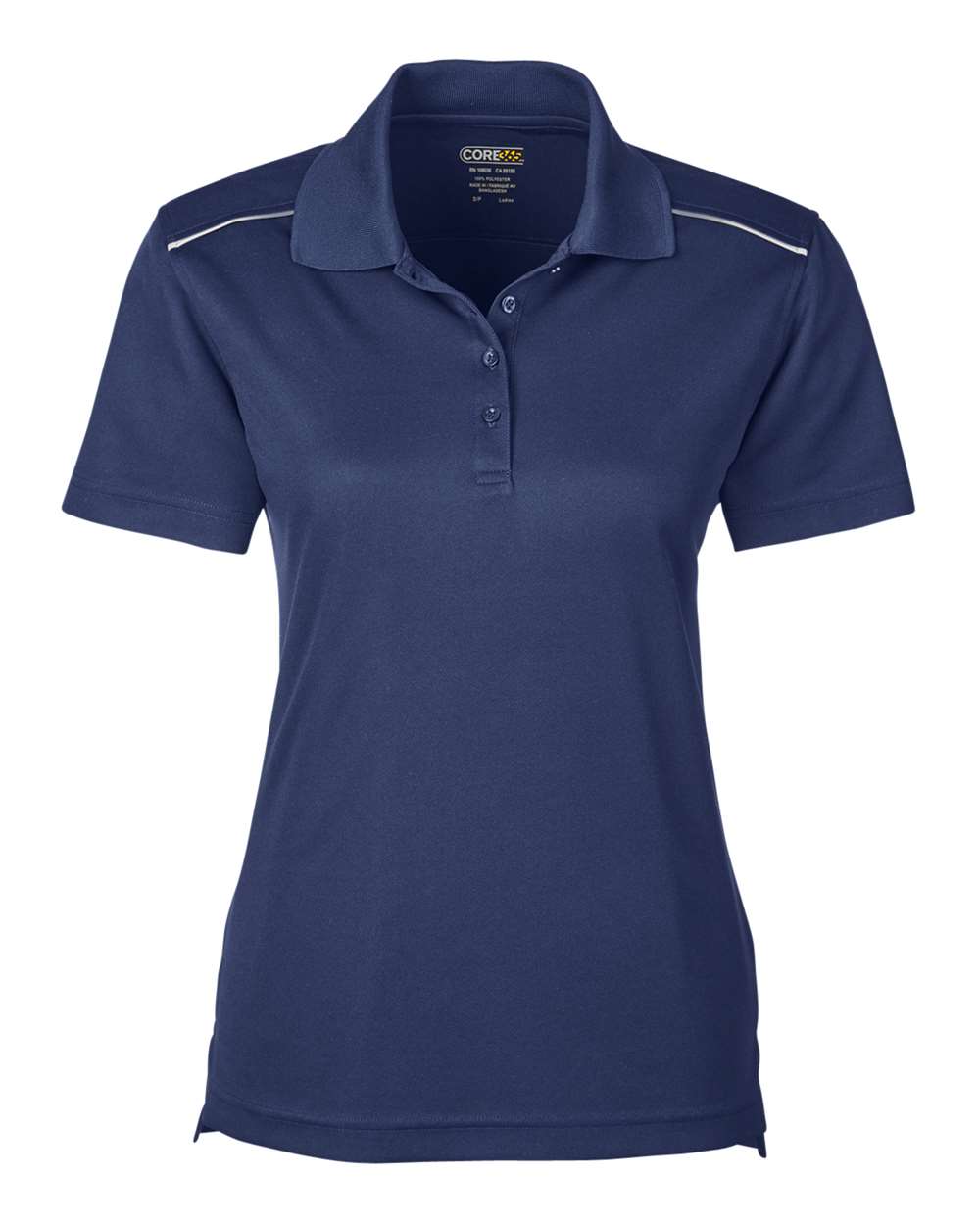 CORE365-78181R-Women's Radiant Performance Piqué Polo with Reflective Piping - Image 6