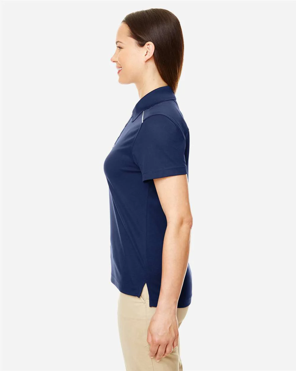 CORE365-78181R-Women's Radiant Performance Piqué Polo with Reflective Piping - Image 8