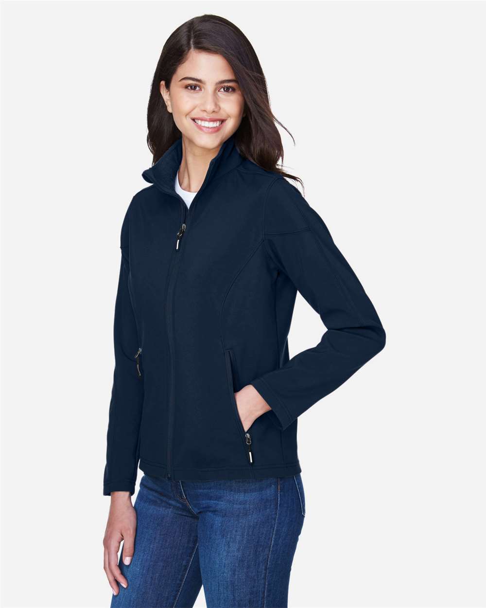 CORE365-78184-Women's Cruise Two-Layer Fleece Bonded Soft Shell Jacket - Image 15