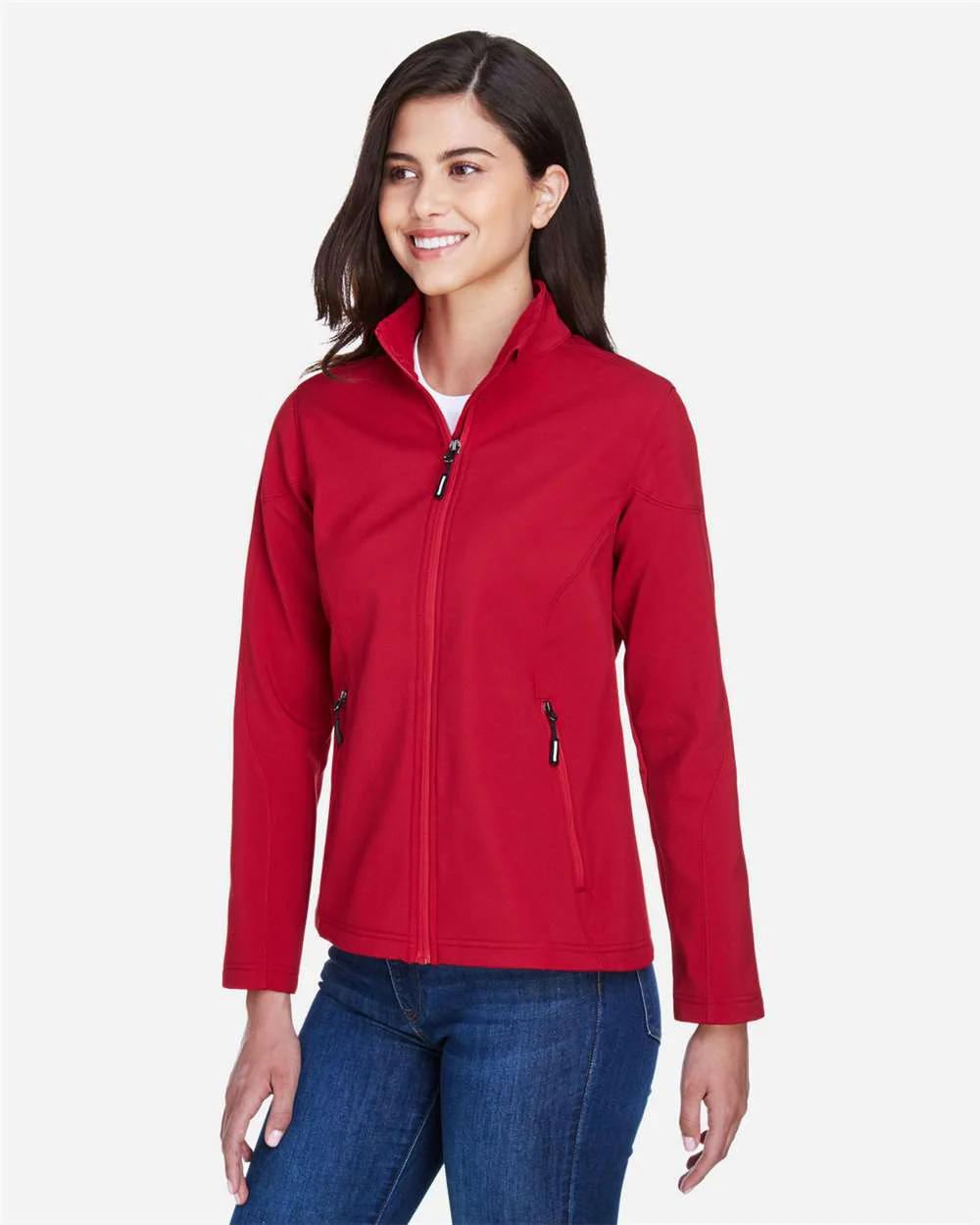 CORE365-78184-Women's Cruise Two-Layer Fleece Bonded Soft Shell Jacket - Image 20