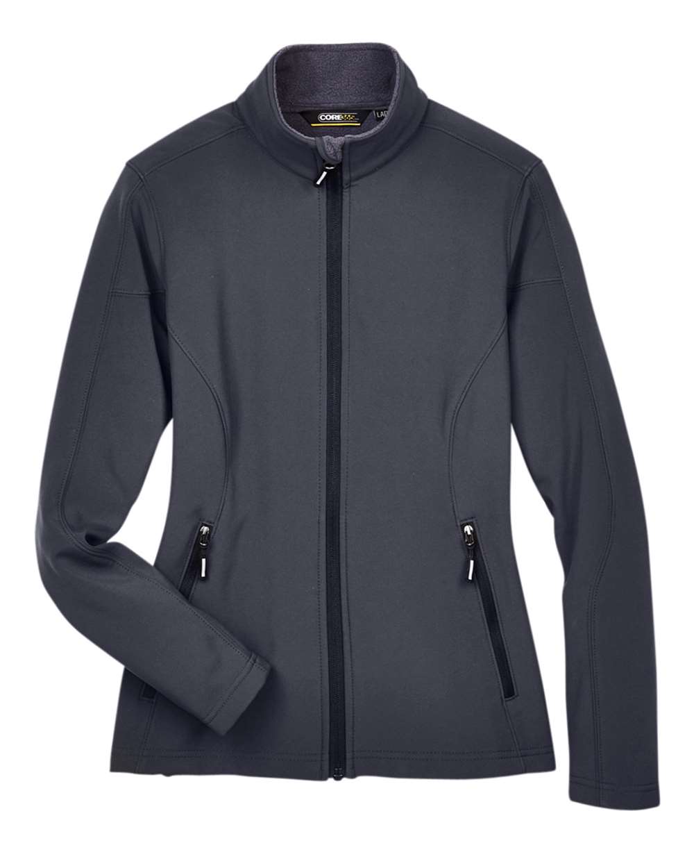 CORE365-78184-Women's Cruise Two-Layer Fleece Bonded Soft Shell Jacket - Image 7