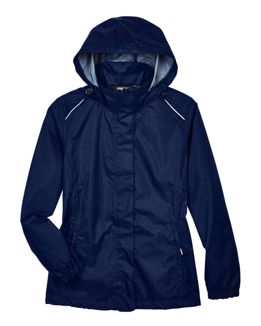 CORE365-78185-Women's Climate Seam-Sealed Lightweight Variegated Ripstop Jacket - Image 7